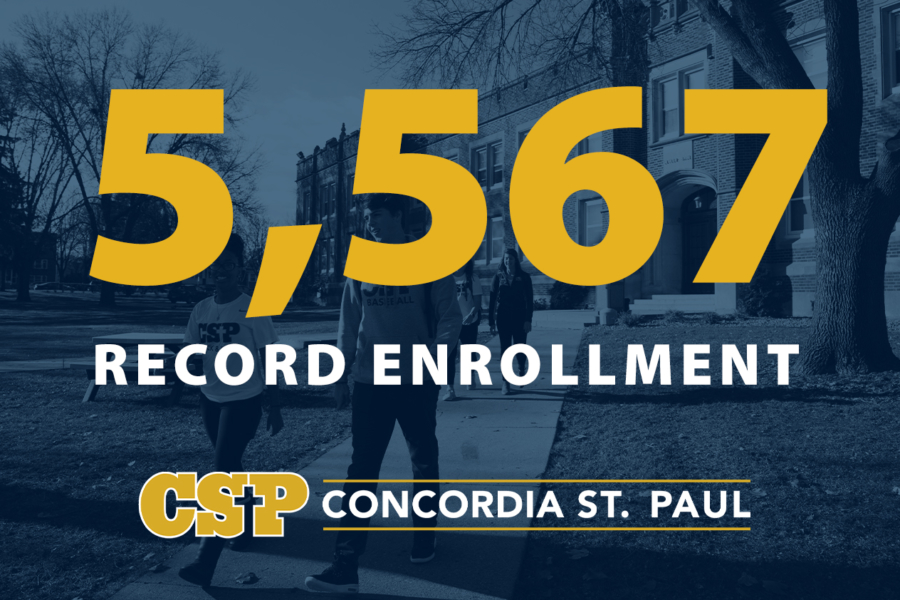 Concordia University St. Paul Breaks Enrollment Record