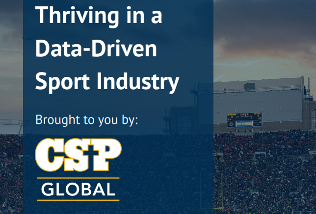 Thriving in a Data-Driven Sport Industry
