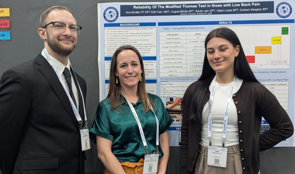 Dr. Kira Eimiller at the annual ACSM conference.